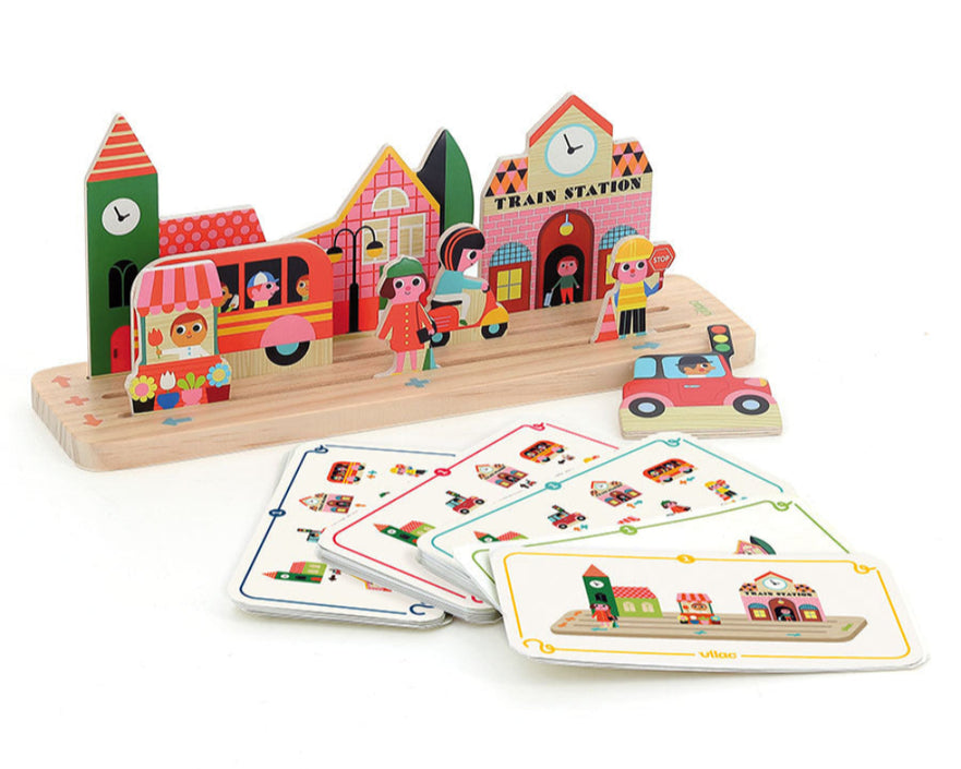 VILAC logica spel Bouw de stad 3 jr+2