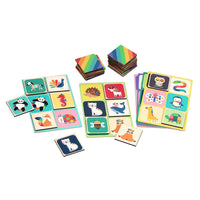 VILAC lottospel Regenboogdieren 2 jr+4