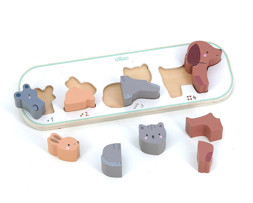 VILAC telpuzzel dieren 1 jr+2