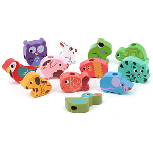 VILAC houten kralen huisdieren 18 mnd+