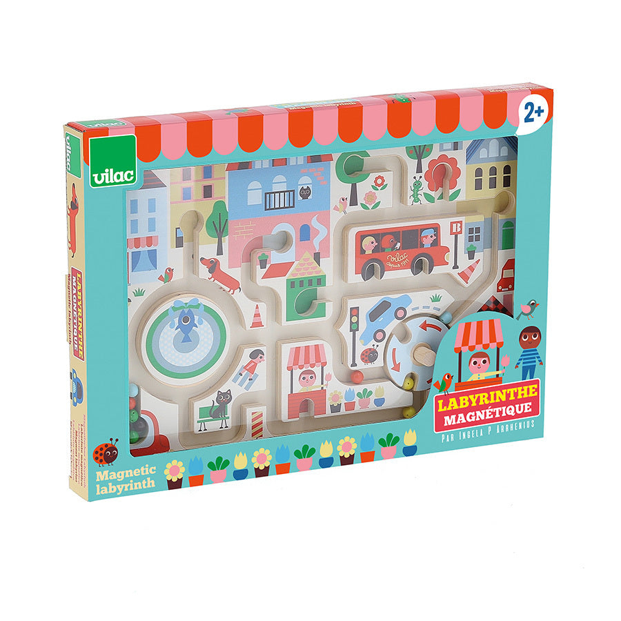 VILAC magnetisch labyrint Stad 2 jr+