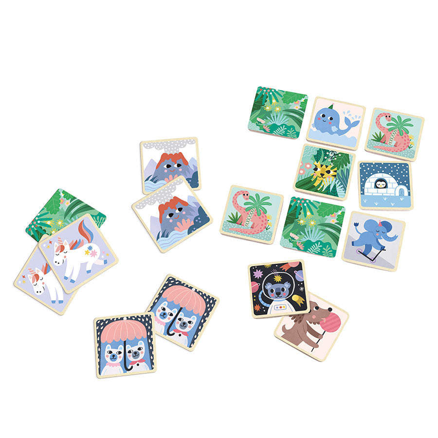 VILAC memo spel Michelle Carlslund 2 jr+ hout