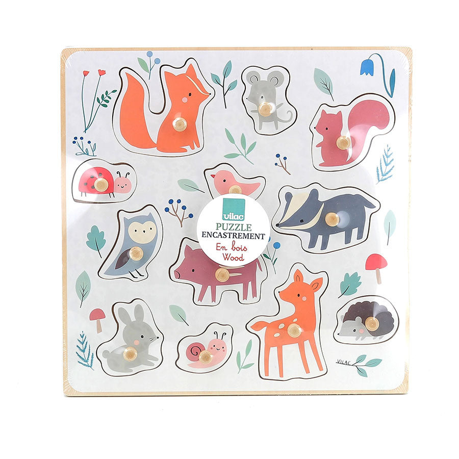VILAC puzzel bosdieren Sarah Betz 18 mnd+