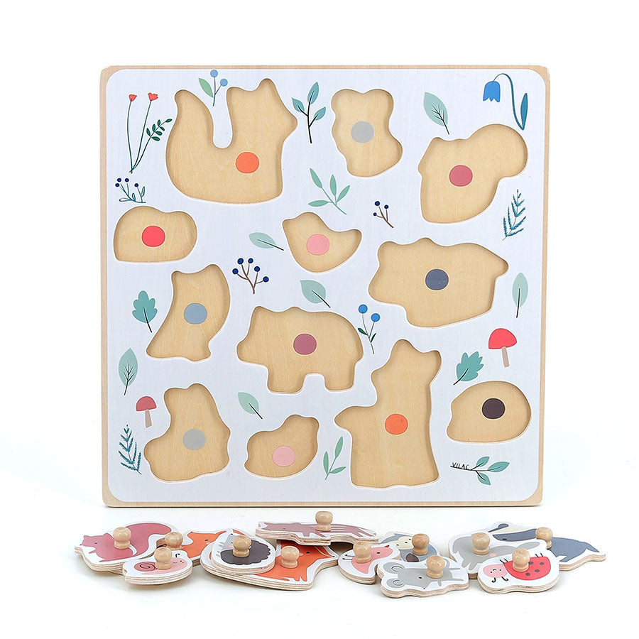 VILAC puzzel bosdieren Sarah Betz 18 mnd+