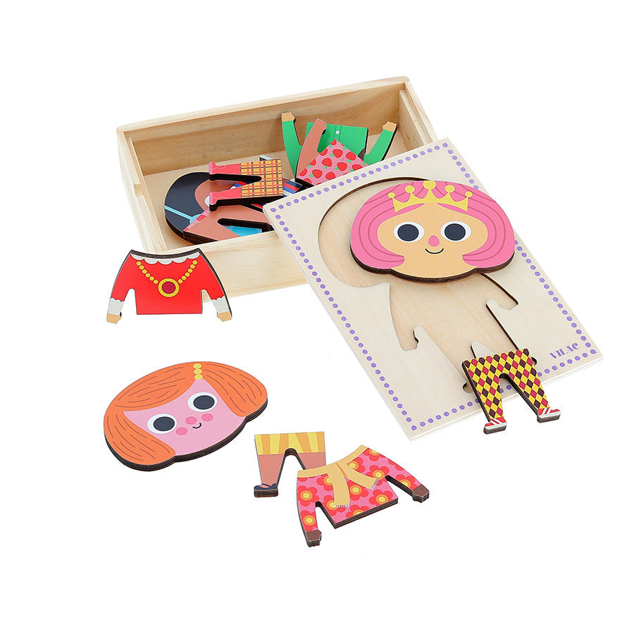 VILAC puzzel dress up Jade 2 jr+