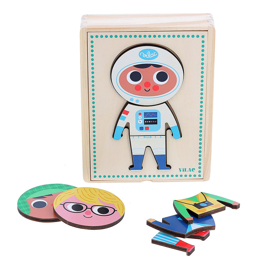 VILAC puzzel dress up Jules 2 jr+ 3048700076250