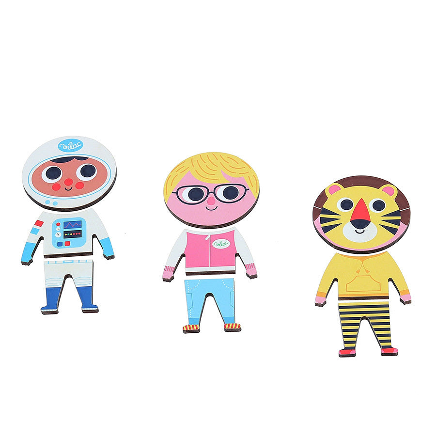 VILAC puzzel dress up Jules 2 jr+ 7625