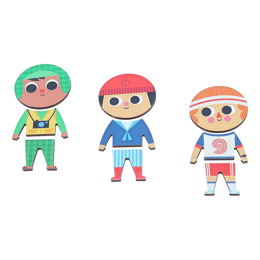 VILAC puzzel dress up Jules 2 jr+ Hout