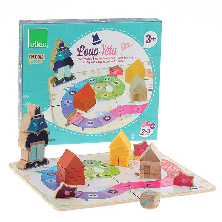 VILAC spel Wolf en de 3 biggetjes 3 jr+