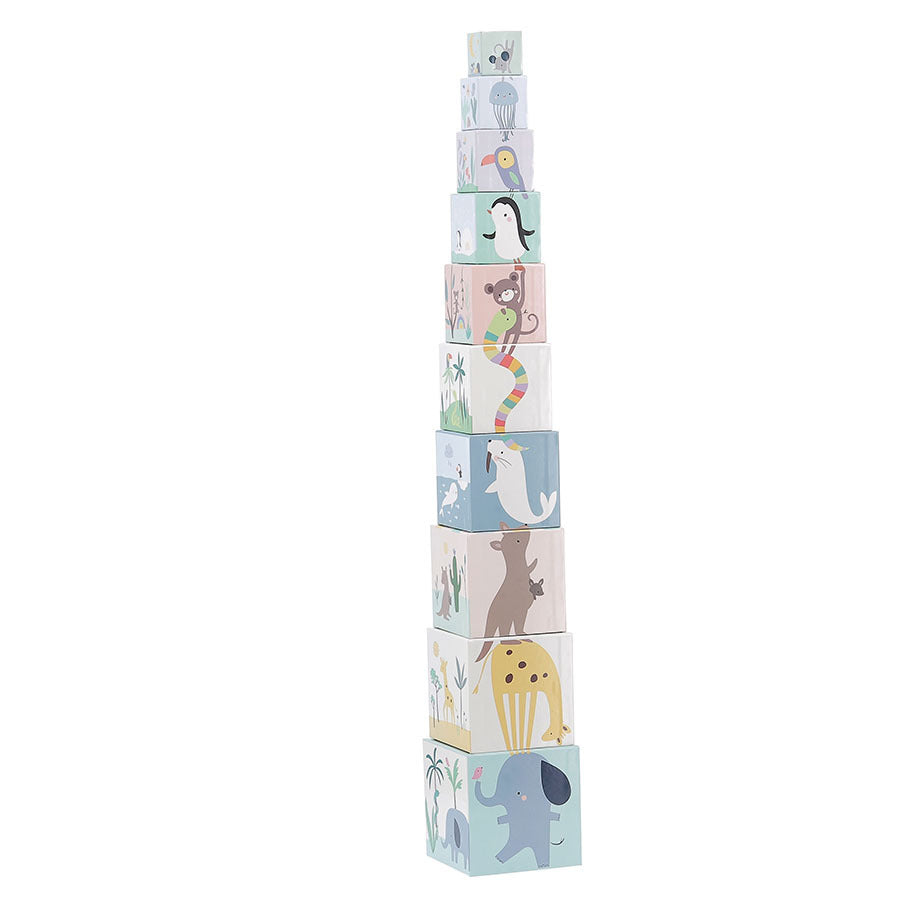 VILAC stapeltoren dieren van de Wereld Sarah Beth 1 jr+ 7104