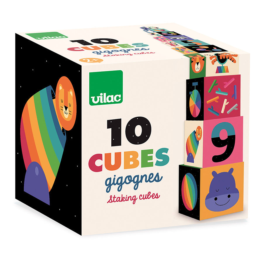 VILAC stapeltoren regenboog 1 jr+