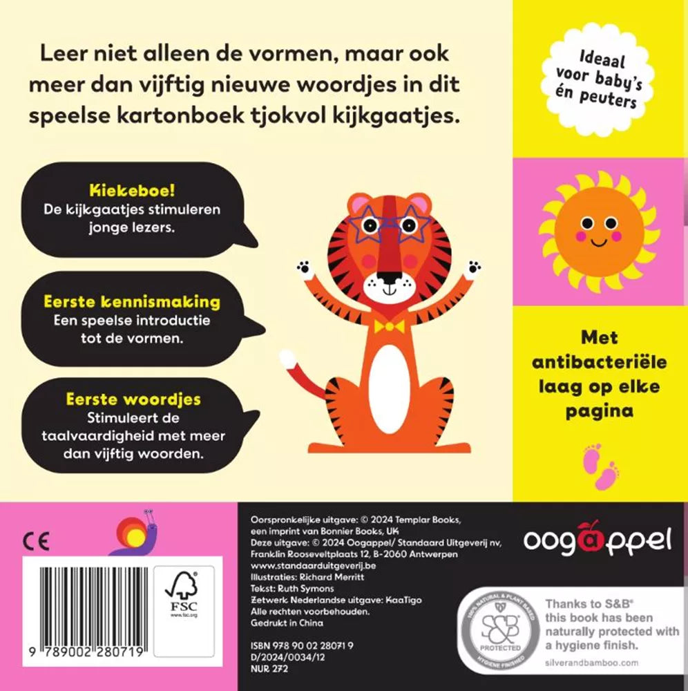 Vormen - baby's boek 1 jr+ kopen