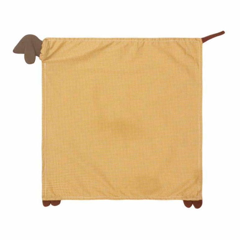 We are Gommu knuffeldoekje teckel choco 0 mnd+ kopen