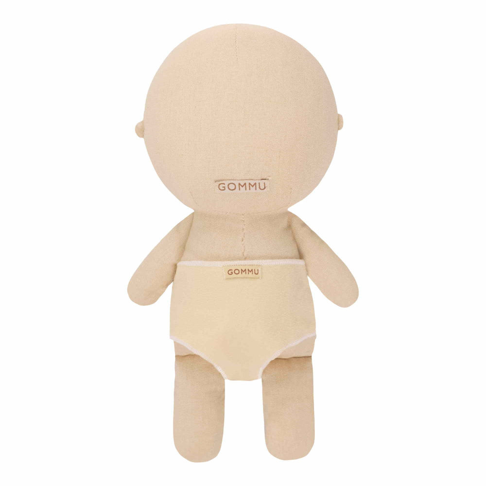 We are gommu baby pop soft vanilla 32 cm 0 mnd+ 100% linnen + recycled PES vulling