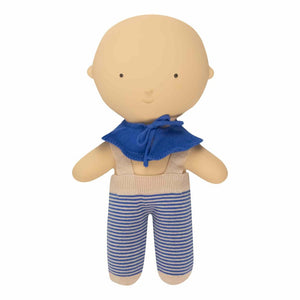 We are gommu broek Light Cream Blue long 3 jr+