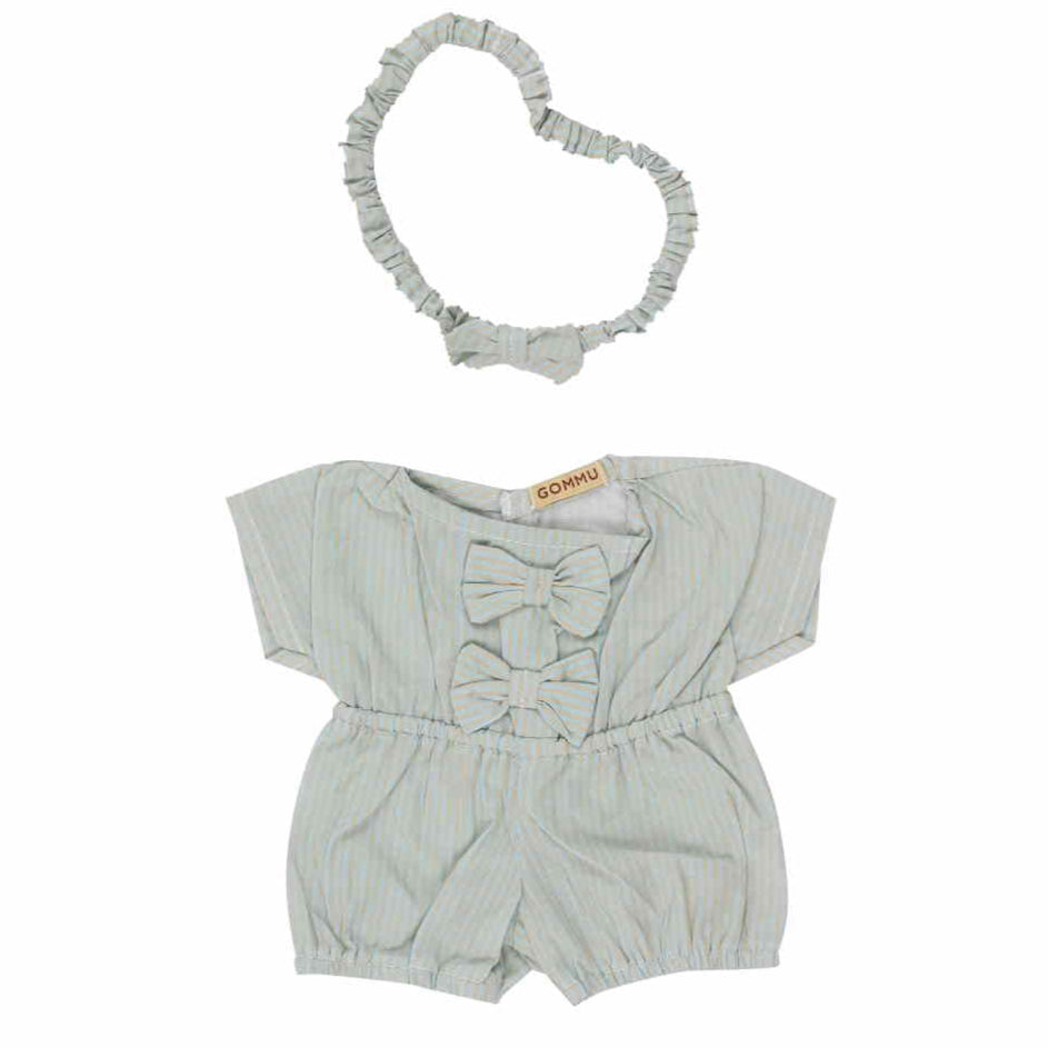 We are gommu look 4 stripes blue sand