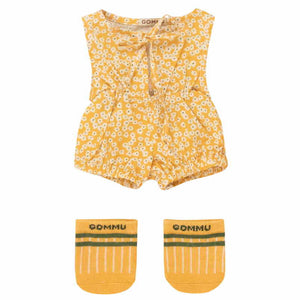 We are gommu look 5 flowers sand mustard