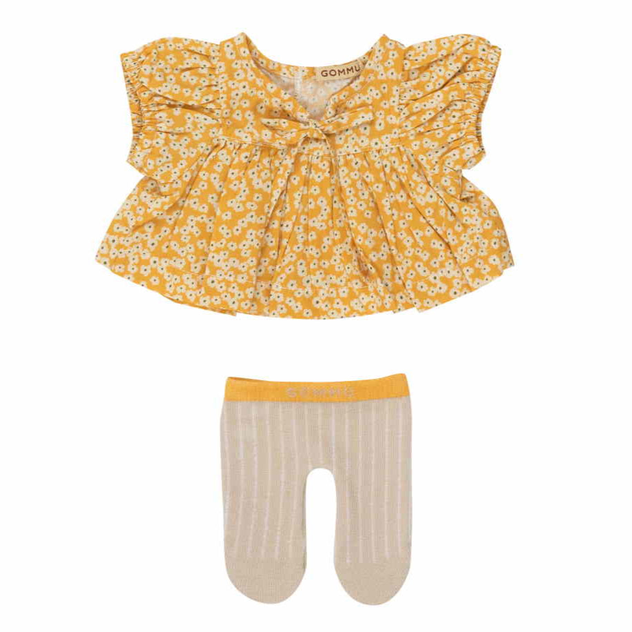 We are gommu look 6 flowers sand mustard
