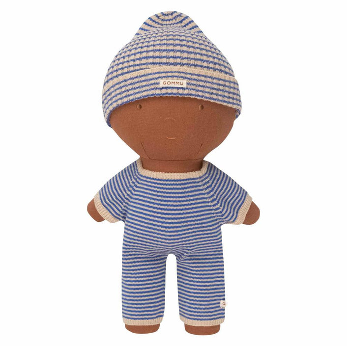 We are gommu onesie Light Cream Blue long 3 jr+