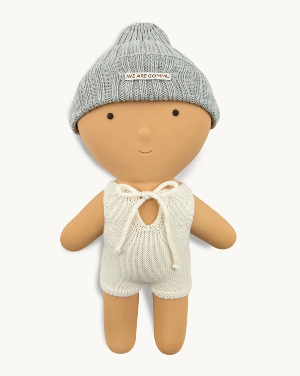 We are gommu poppenbeanie Grey 18 mnd+ kopen
