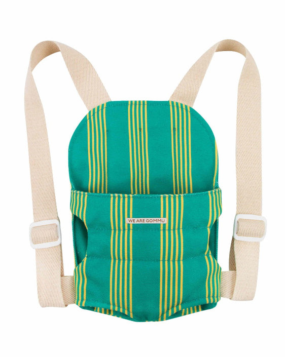 We are gommu poppendraagzak striped 3 jr+