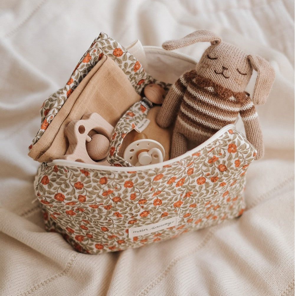 Main Sauvage knuffel bunny sepia 3760281701825