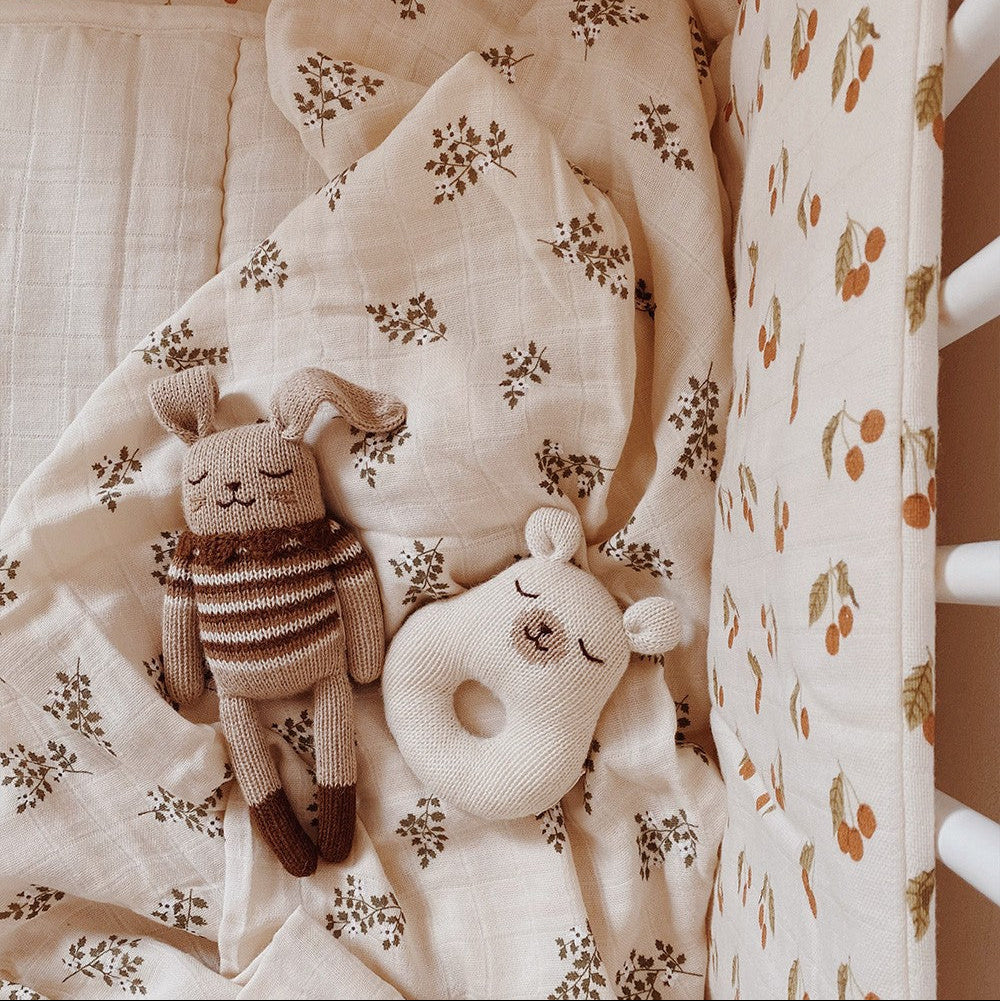 Main Sauvage knuffel bunny sepia ST-BUN-SEPIA