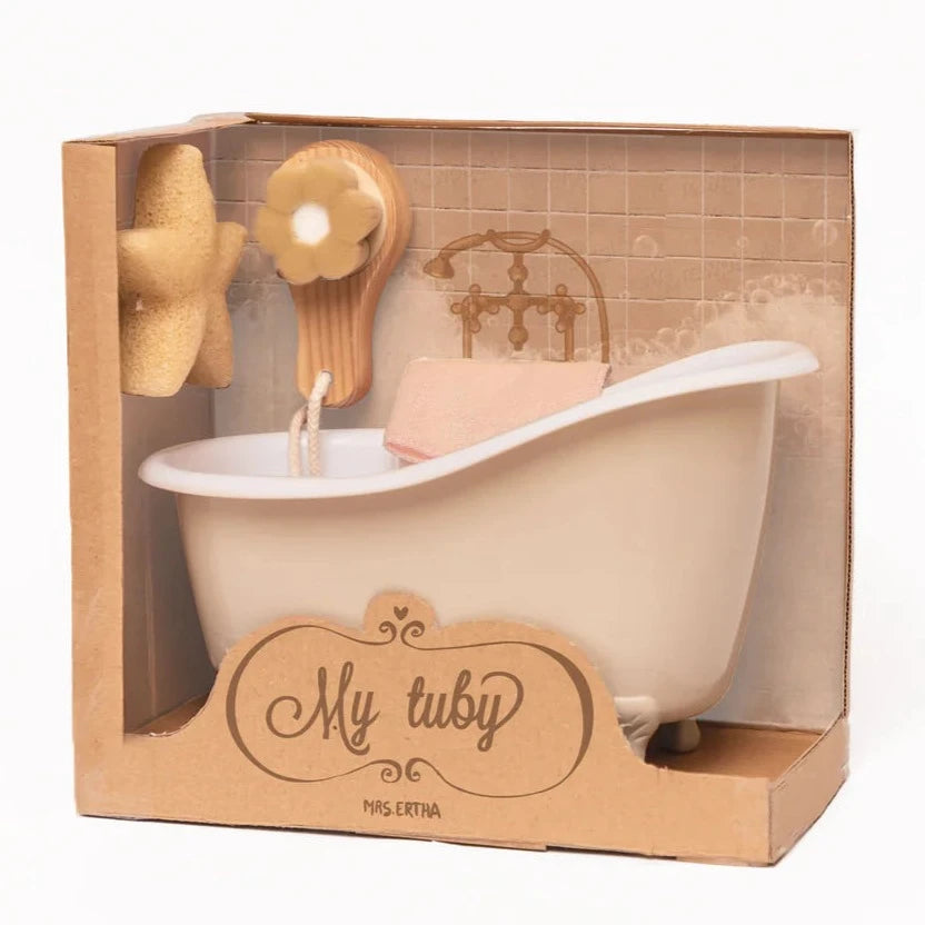 Mrs Ertha poppenbad Tubby ivory 3 jr+ kopen