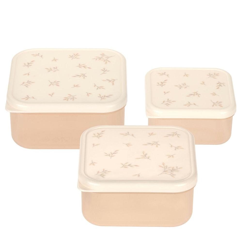 Lassig snackbox set miracle of nature 12 x 12 cm