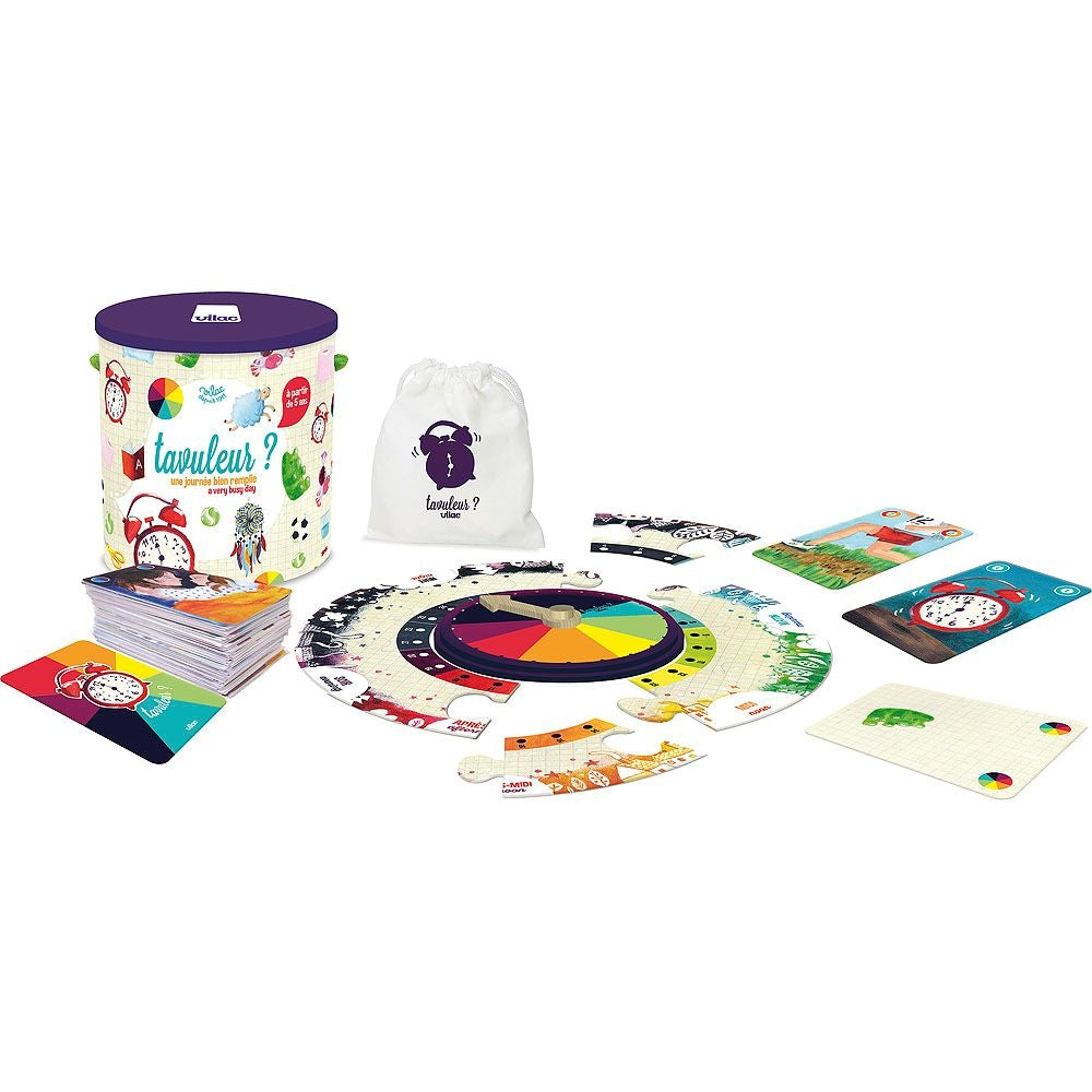 VILAC klok leren kijken spel 5 jr+