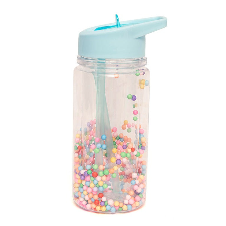 Petit Monkey drinkfles macaron popsicles aqua blue kopen