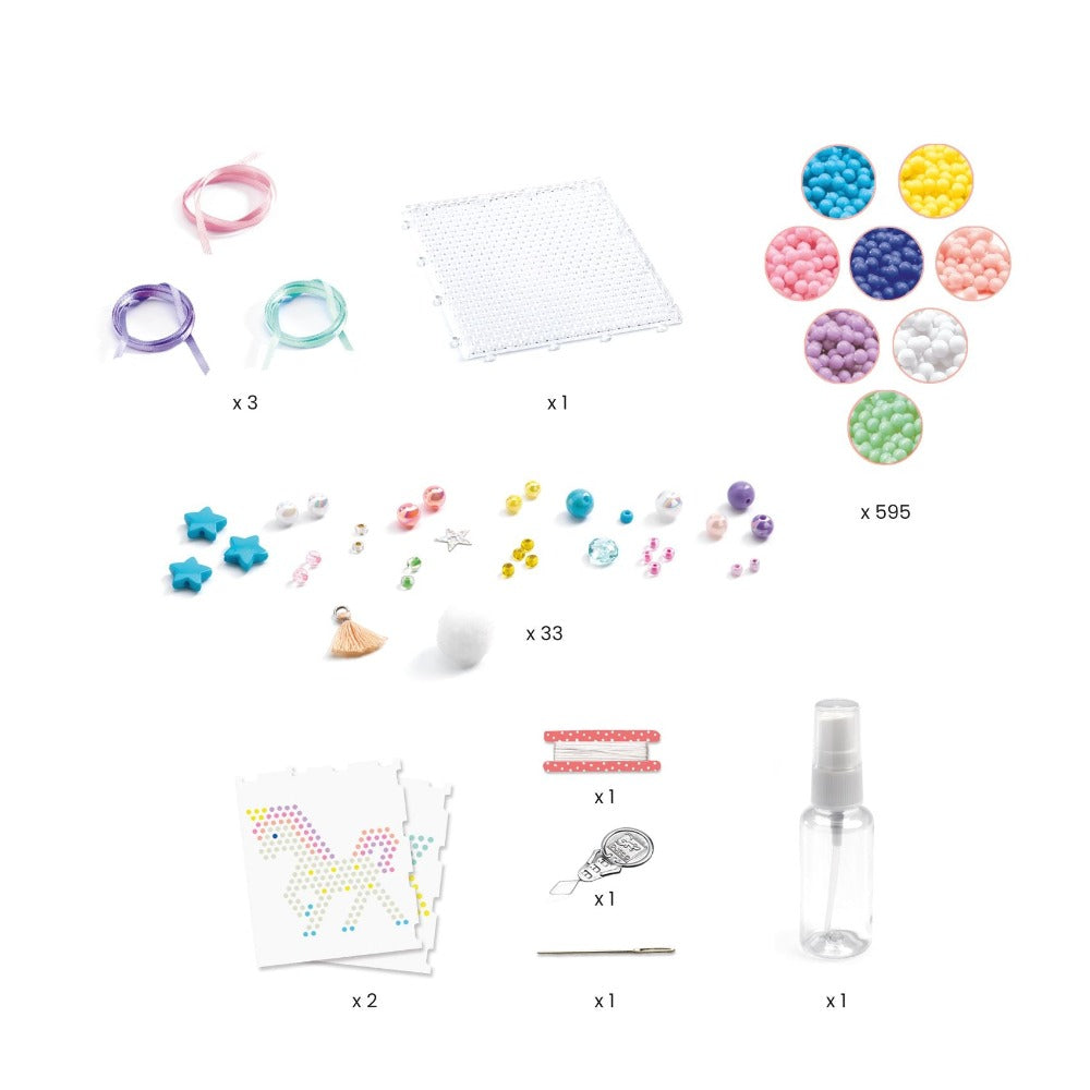 DJECO artistic aqua beads rainbow 6 jr+ 3070900094840