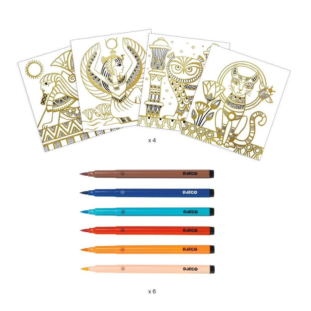 DJECO artistic color Egypte 6jr+ DJ09476