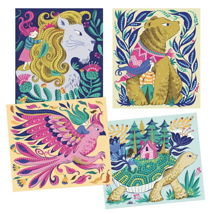 DJECO artistic diamonds mythische dieren 7 jr+