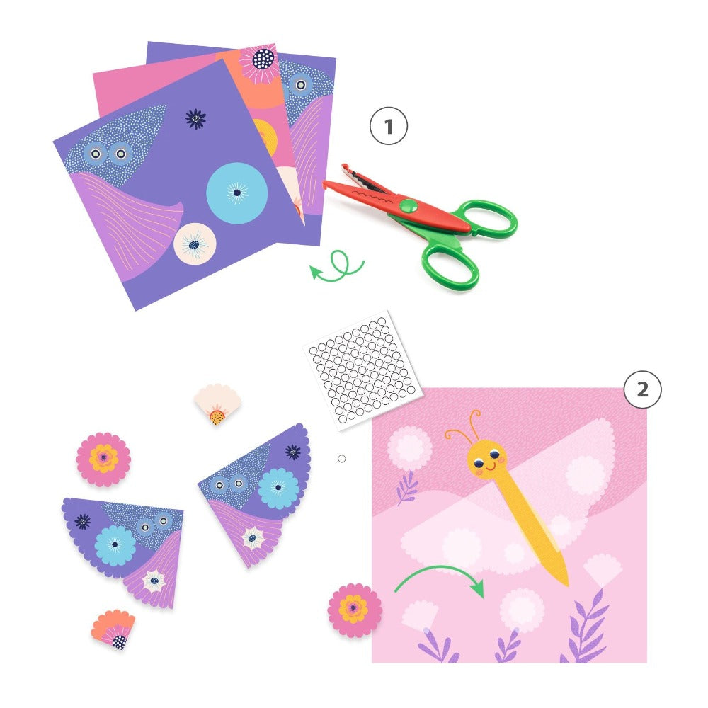 DJECO creatief met papier Kartel knippen 3 jr+ DJ09057