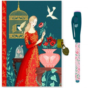 DJECO dagboek slot en magische pen Lisa A5