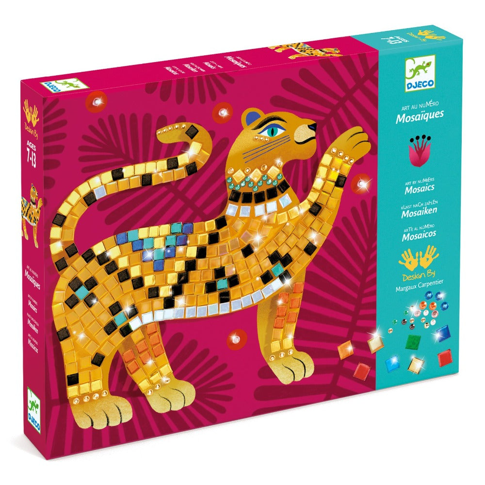 DJECO glitter mozaiek jungle 7 jr+