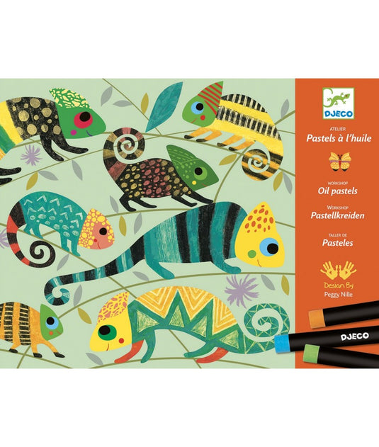 DJECO kleuren met waskrijtjes 6 jr+