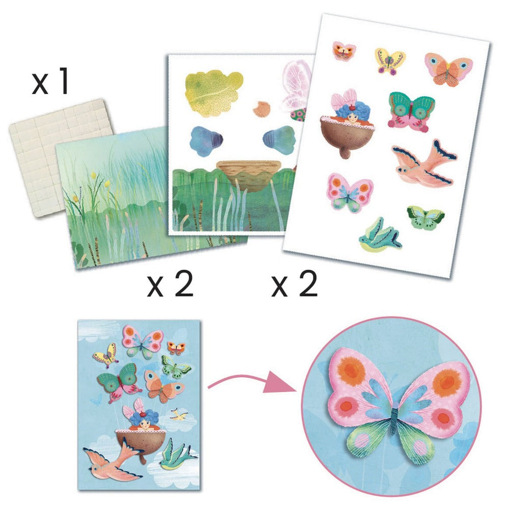 DJECO knutselpakket 6 activiteiten Fairy 6 jr+