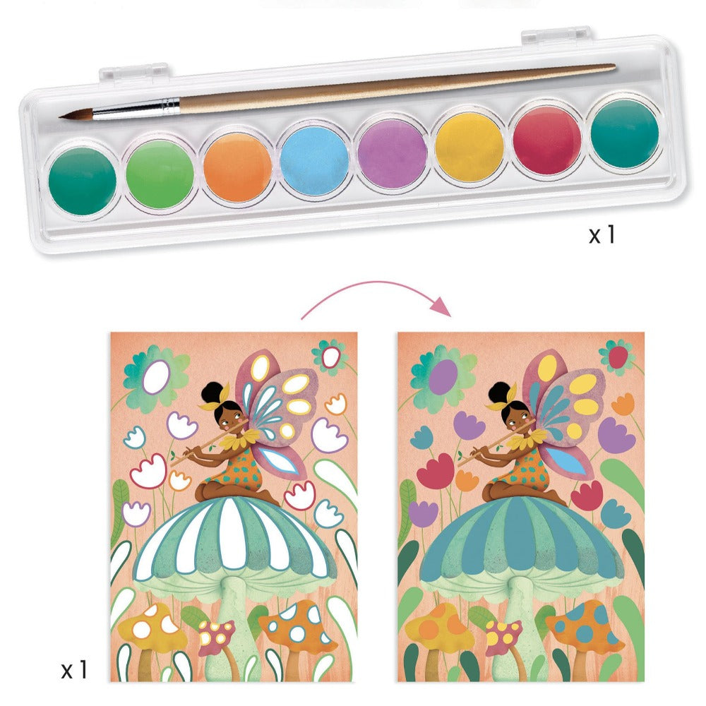 DJECO knutselpakket 6 activiteiten Fairy 6 jr+ 3070900093324