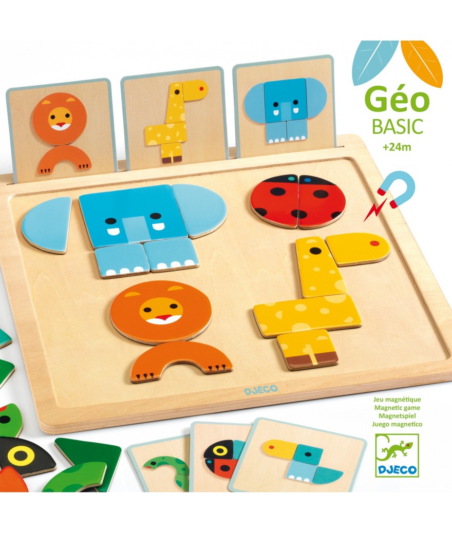 DJECO magneten spel Geo Basic 2 jr+