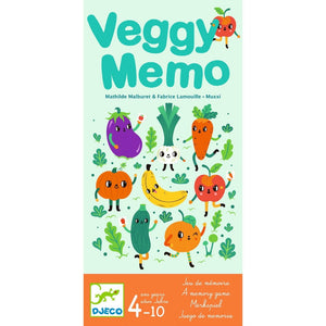 DJECO memory Veggy 4jr+