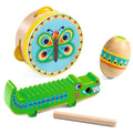 DJECO muziekinstrumenten set percussie animambo 18 mnd+
