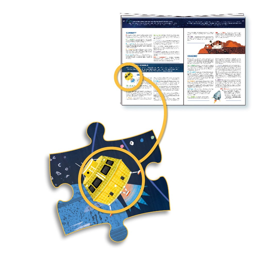 DJECO observatie puzzel Space 6jr+/ 200 stks