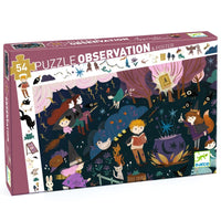 DJECO observatie puzzel sorcerers apprentices 4 jr+/ 54 stks