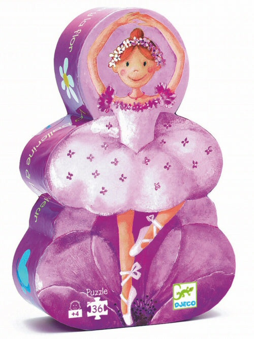 DJECO puzzel Ballerina 4 jr / 36 stks