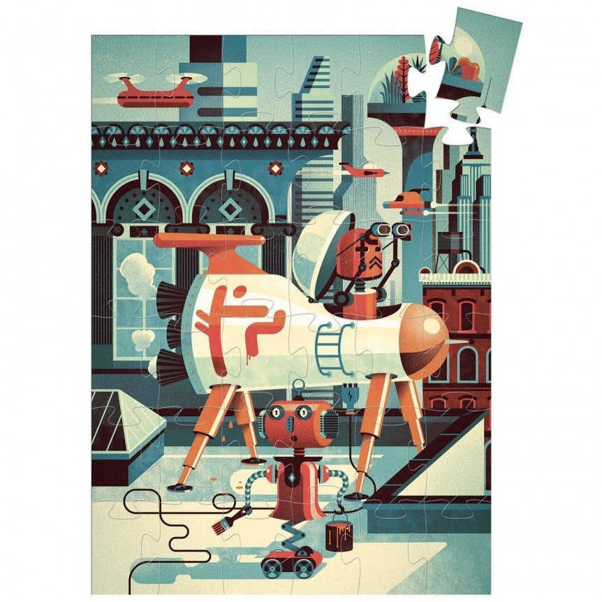 DJECO puzzel Bob de robot 4 jr+ / 36 stks kopen