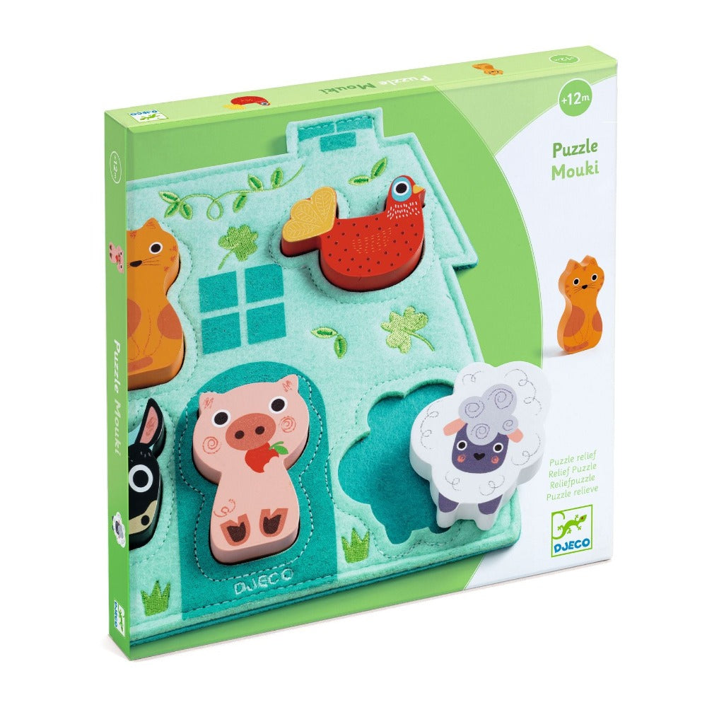 DJECO puzzel Mouki 12 mnd+ 3070900010727