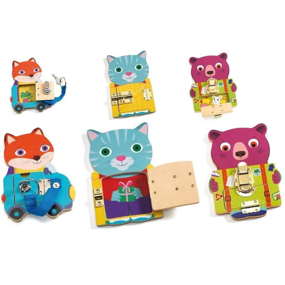 DJECO slotjes leren Locktou 3 jr+ kopen