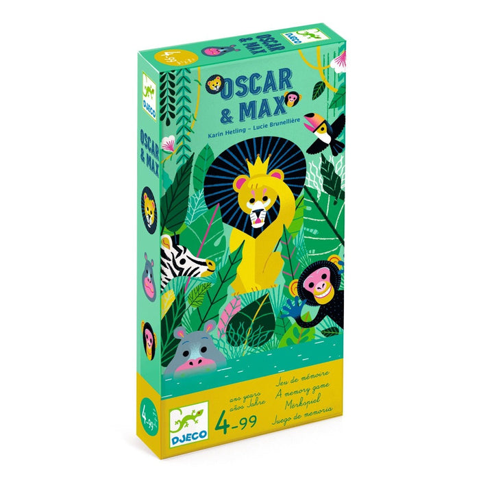 DJECO spel Oscar & Max 4jr+